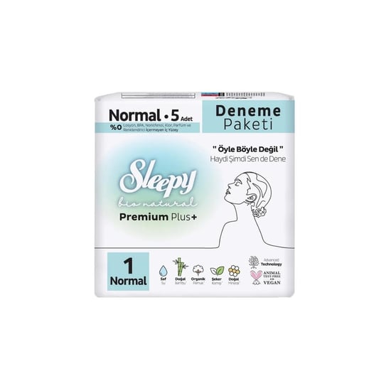 Sleepy Ped Bio Natural Premium Plus + No: 1 Normal 5 li