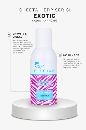 Cheetah Exotic Kadın Parfümü 100 Ml
