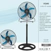 Diyarı Fırsat Nt-08s Endüstriyel Fan 18 İnç 46 Cm Kanat Çapı 75 Watt Motor Atölye ve Depo için Vantilatör