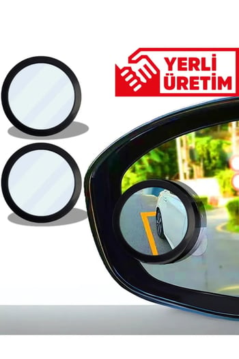 Motaysan Kör Nokta Aynası Park Etme Aynası Yuvarlak 2 Adet (ürün Gerçek Camdan Üretilmiştir)