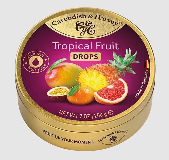 Cavendish & Harvey Tropical Fruit Drops (Tropik Meyve) 200gr