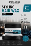 Fonex Styling Hair Wax Hard Parlak Mavi Parfüm Kokulu 150 Ml