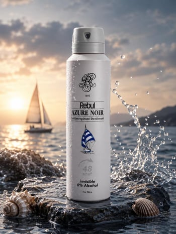Rebul Erkek Sprey Deodorant Azure Noir 150 Ml