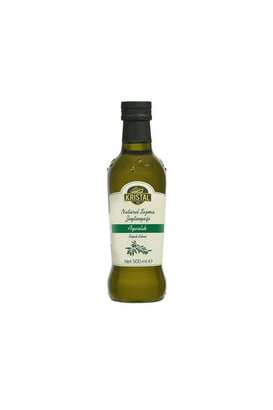 Kristal Ayvalık Natürel Sızma Zeytinyağı 500 Ml Cam Şişe