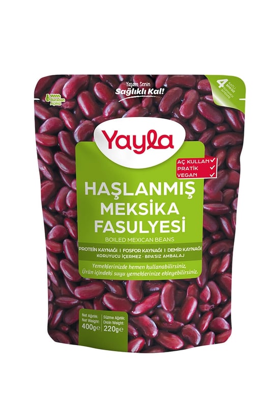Yayla 400gr Kırmızı Fasulye Haşlama