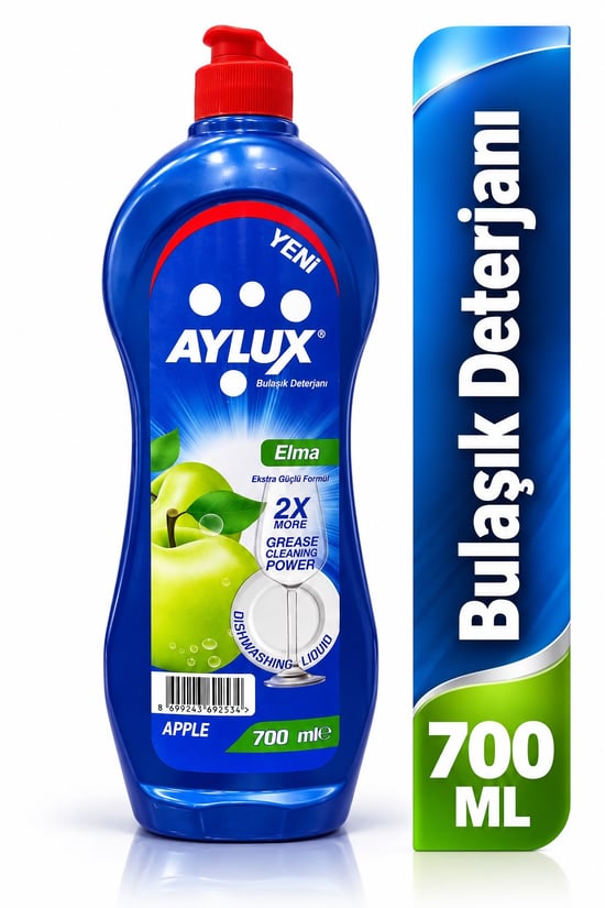 Aylux Bulaşık Deterjanı 700 Ml Elma