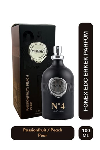 Fonex No:4 Edc Erkek Parfüm 100 Ml Passionfruit & Fig Leaves