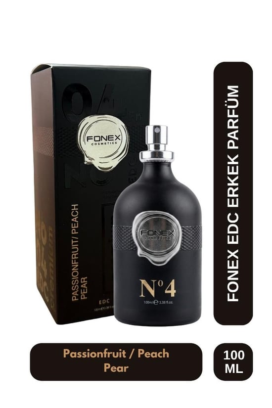 Fonex No:4 Edc Erkek Parfüm 100 Ml Passionfruit & Fig Leaves