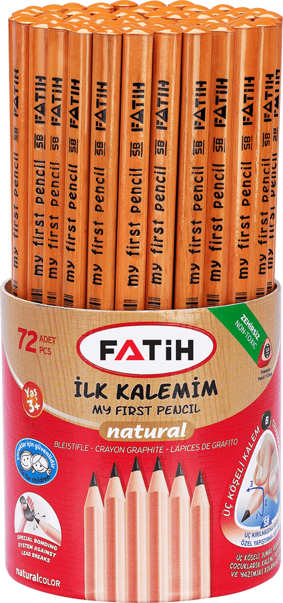 Fatih İlk Kalemim Natural 72'li
