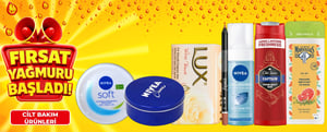 Fırsatlar Aralıksız Yağıyor!-Cilt Bakım Ürünleri! kampanya resmi