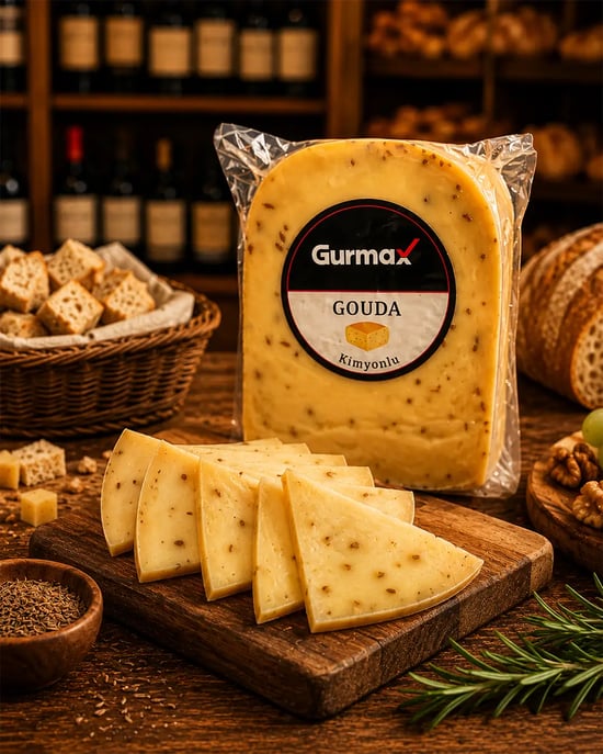 Gurmax Gouda Peyniri Kimyonlu 200 Gr