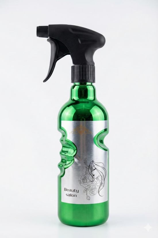 Point Lüks Fısfıslı Kuaför Berber Suluk 500 Ml Yeşil 089