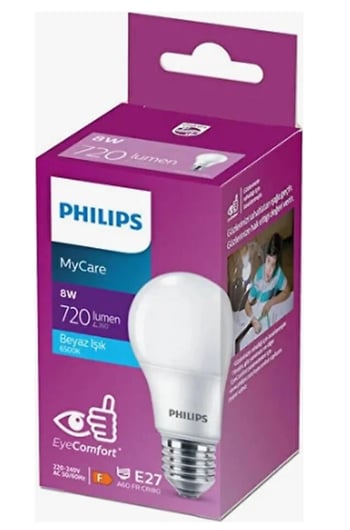 Essentıal Led 8 W 6500k E27 Phılıps
