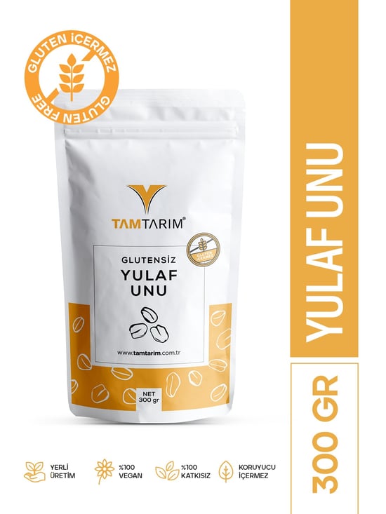 Glutensiz Yulaf Unu 300 Gr