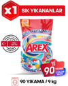 Arex Matik Toz Deterjan Renkliler&beyazlar için 9kg