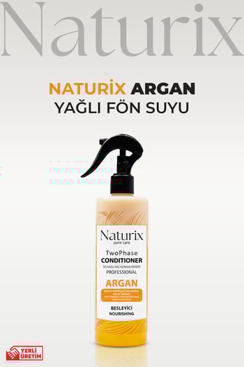 Naturix Argan Yağlı Iki Fazlı Saç Bakım Ve Fön Suyu 400 ml