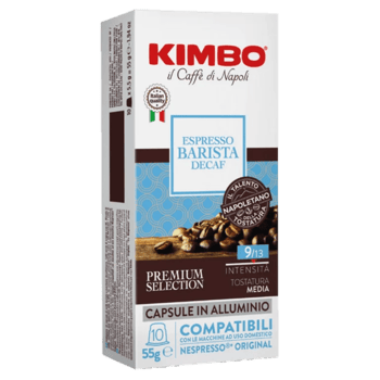 Kimbo Nespresso Uyumlu Barista Decaf (kafeinsiz) Alüminyum Kapsül Kahve 55 Gr