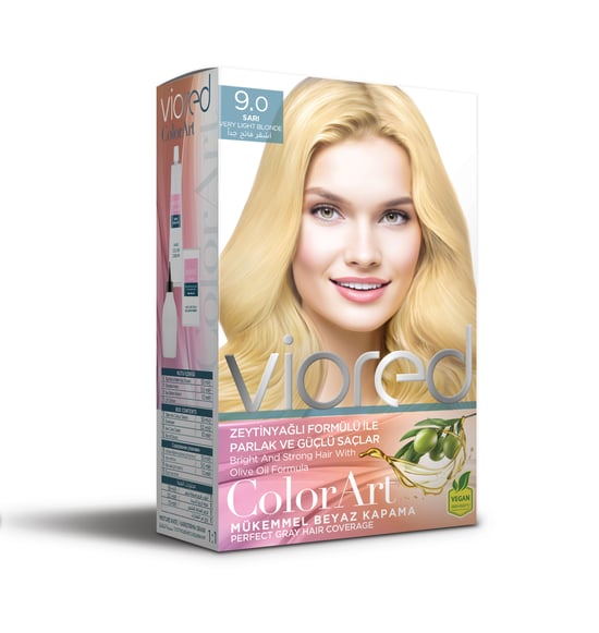 Viored Colorart Set Boya 9.0 Sarı