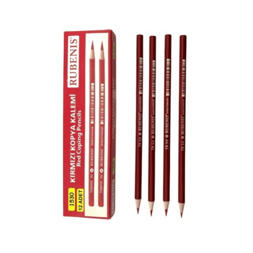 Rubeni̇s Kopya Kirmizi Kalem 144lü