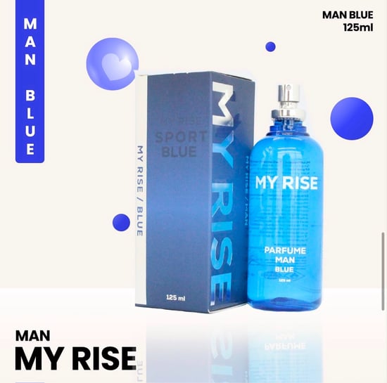 My Rise Mavi Edt 125 Ml Erkek Parfümü