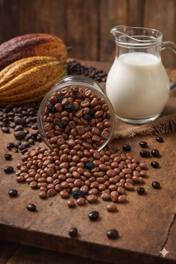 Sütlü Çikolatalı üzümlü Draje -1 KG