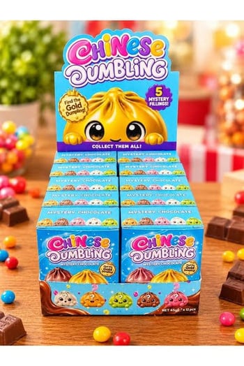 Artu Chinese Dumbling Sürpriz Dolgulu Çikolata 12'li