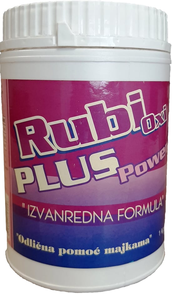 Rubi Oxi Power Plus Çamaşır Leke Sökücü 1 Kg