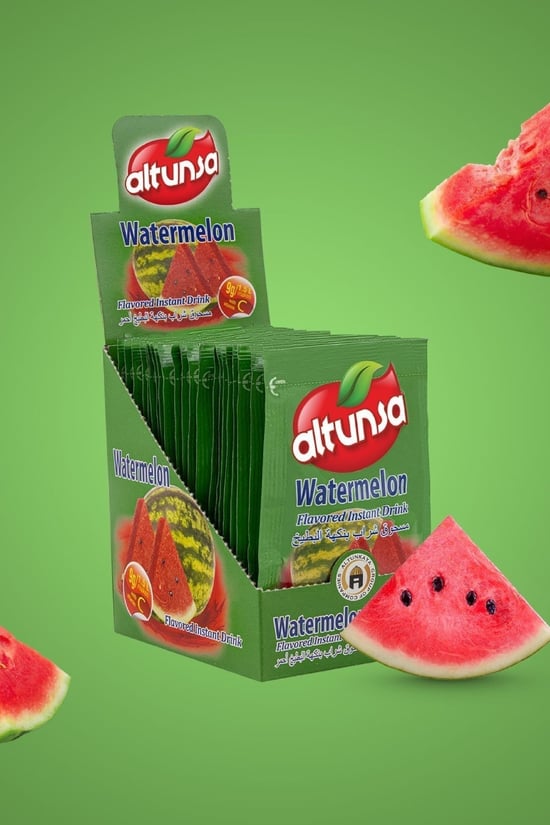 Altunsa Karpuz Aromalı Soğuk Toz İçecek 9 Gr X 24 Adet