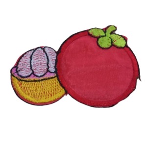 P Parla Aplike Ütü İle Yapışan Domates Desen