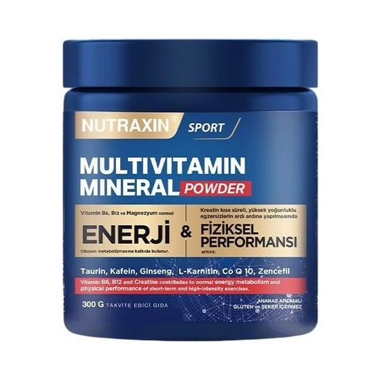 Nutraxin Multivitamin Mineral Powder 300 Gr