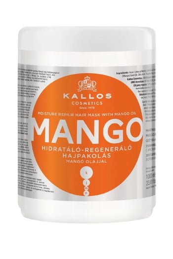 Kallos Kjmn Mango Yağı İçeren Onarıcı Saç Bakım Maskesi 1000 Ml