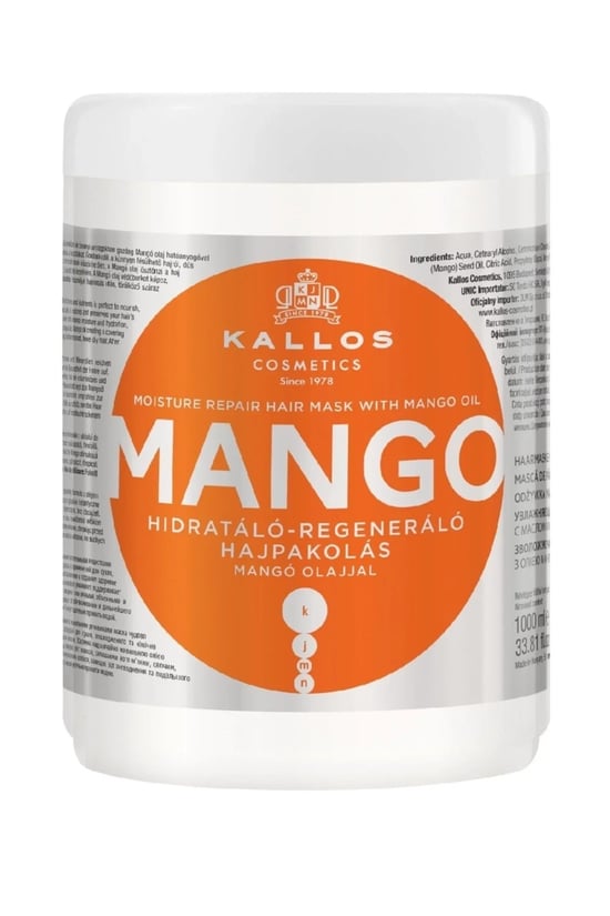 Kallos Kjmn Mango Yağı İçeren Onarıcı Saç Bakım Maskesi 1000 Ml
