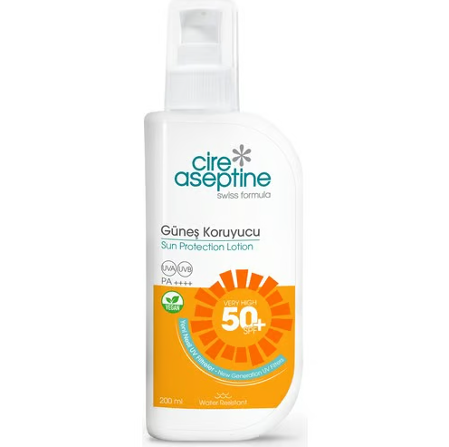 Cıre Aseptıne Gunes Kor.50spf Losyon 200ml