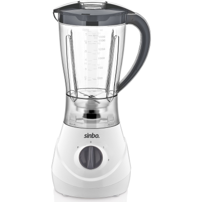 Sinbo Shb-3062 (turbo) Doğrayıcı Blender (buz Kırıcı) (4lü Bıçak=paslanmaz Çelik) (2 Kademe Hız) (600w) (18000 Devir/dk) (hazne=1.6lt)