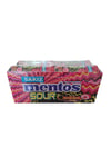 Mentos Sour Çilek Aromalı Şekersiz Tatlandırıcılı Ekşi Draje Sakız 30 g X 12 Adet