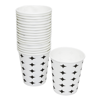 Karton Bardak Yıldızlı ( 7 Oz ) ( 50pcs )