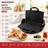 Awox Orion ( Kırmızı ) ( 8 Dilim ) Elektrikli ( Teflon Tost Makinesi ) & ( 180° Izgara ) ( 6 Kademe Isı Ayarı ) ( 1800w )