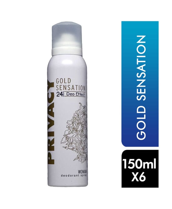 Privacy Gold Sensation Kadın Deodorant Sprey 150 Ml