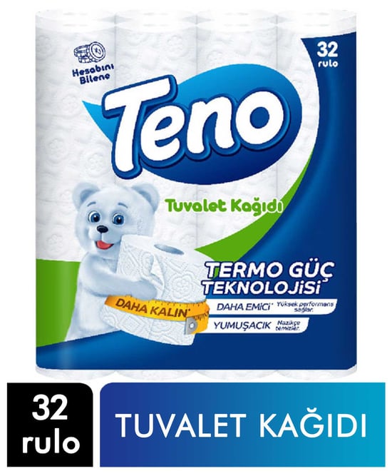 Teno Tuvalet Kağıdı 32 Rulo