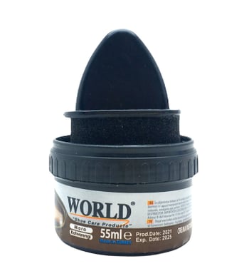 World ( 55ml ) ( Koyu Kahve ) Brown Ayakkabı Boyası