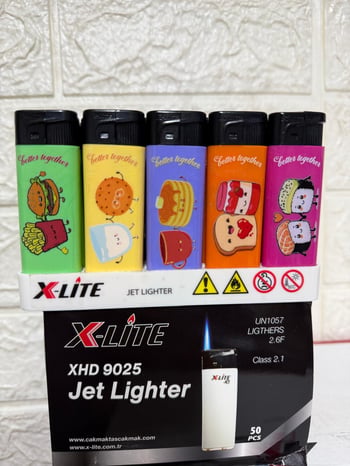 X-lite Jet Baskılı Çakmak *50 Pcs