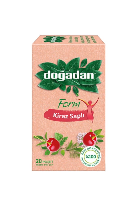 Doğadan Form Kiraz Saplı Karışık Bitki Çayı 20'li
