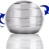 Diyarı Fırsat Metal Kinetik Masaüstü Oyuncağı Optik İllüzyon Jiroskop Top Stres Giderici Fidget