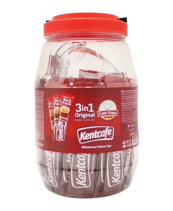 Kent Boringer Kentcafe 3 İn1 36'lı Pet Ambalaj + Kupa Hediye