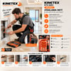 Kinetex Ktx-3451 ( 43pcs ) ( Silikon Sap ) Akrobat Uzatmalı Tornavida Bits Seti ( Manyetik Uç Tutucu )