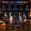 Silvio Monetti Sm-184p ( B ) ( Desenli ) ( Işıklı ) ( Rüzgar ) Pürmüz Çakmak