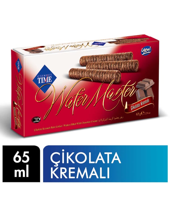 Çizmeci Time Gofret 65 G Wafer Master Çikolata Kremalı