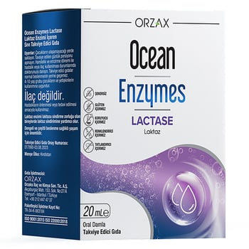 Ocean Enzymes Lactase Damla 20 Ml