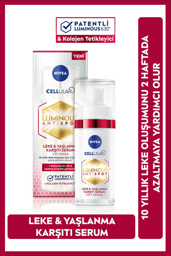 Nivea Luminous630 Leke ve Yaşlanma Karşıtı Serum 30 Ml