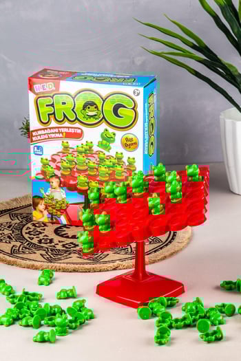 Frog Kutulu Eğitiçi Aile ile Oynanabilir Kutu Oyunu